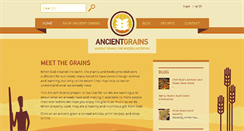 Desktop Screenshot of ancientgrains.com