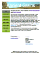 Mobile Screenshot of ancientgrains.org