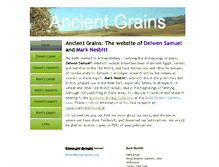 Tablet Screenshot of ancientgrains.org